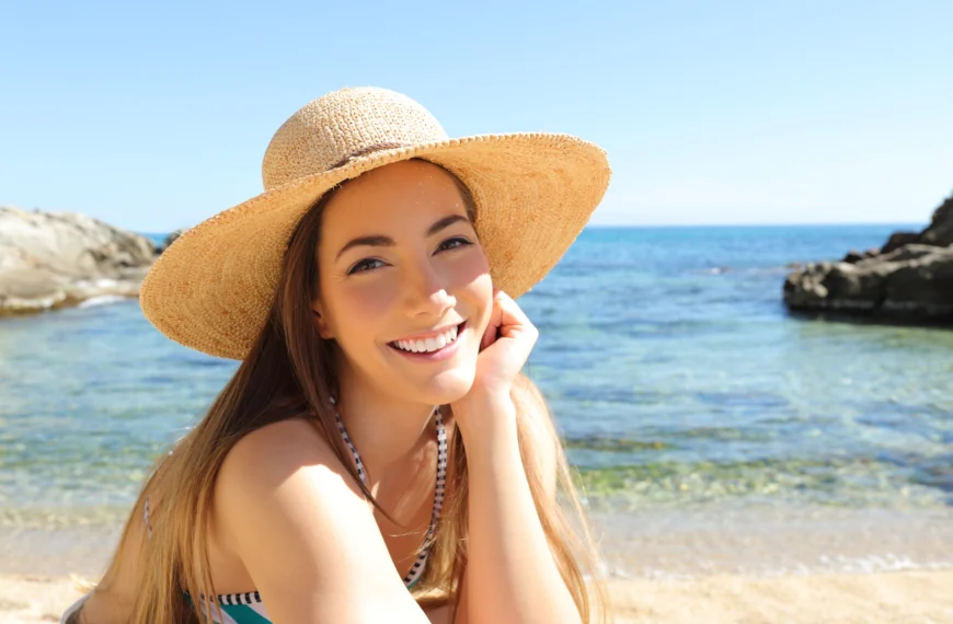 Woman with Perfect Smile After Treatment by Orthodontist West Palm Beach